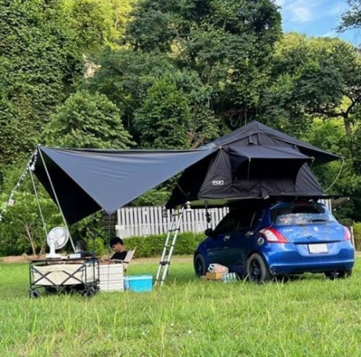 Waterdichte Autoluifel voor Campers & SUV's (300x200 cm)